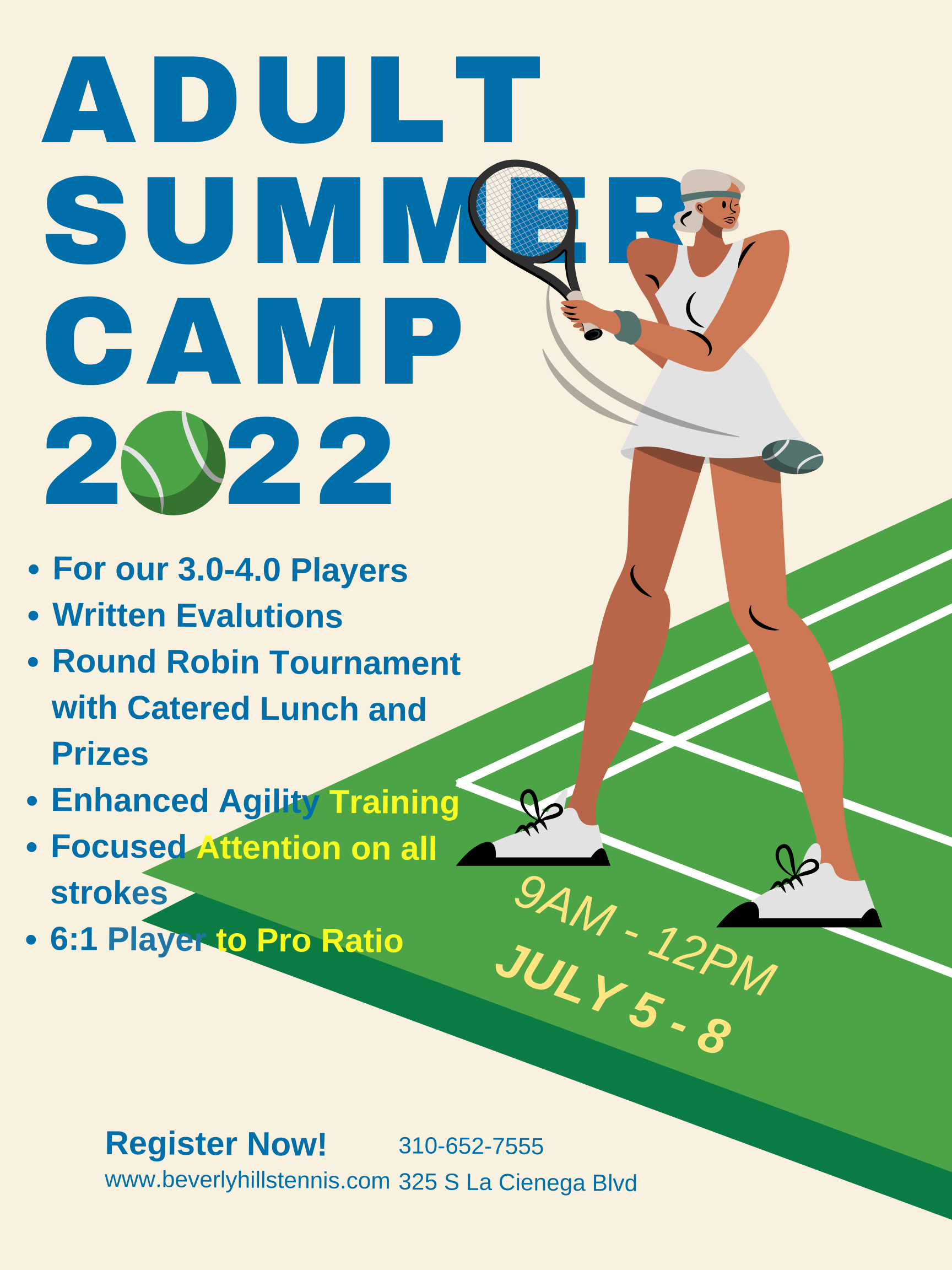 ADULT SUMMER CAMP 2022