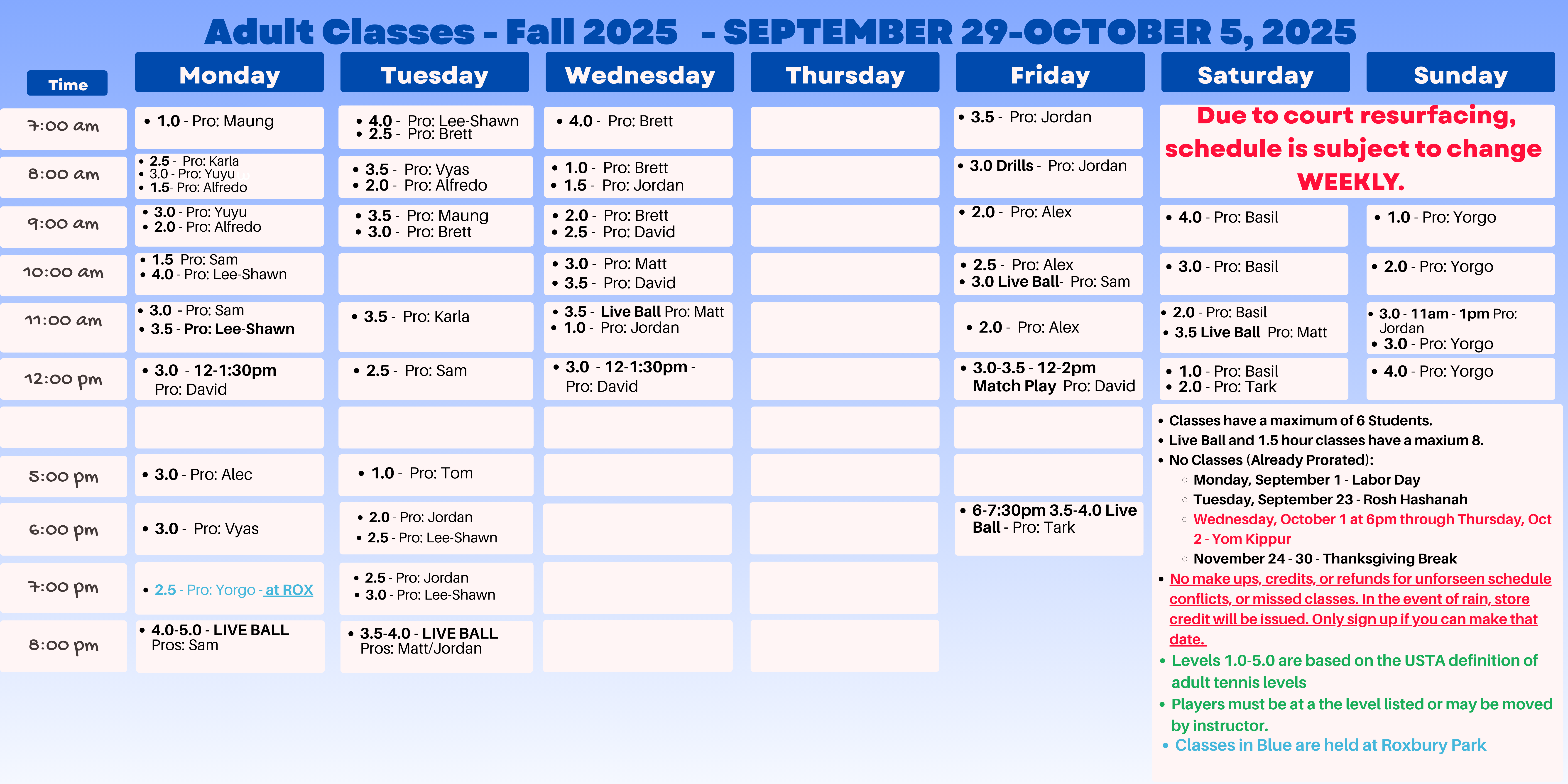 sept 29 adult