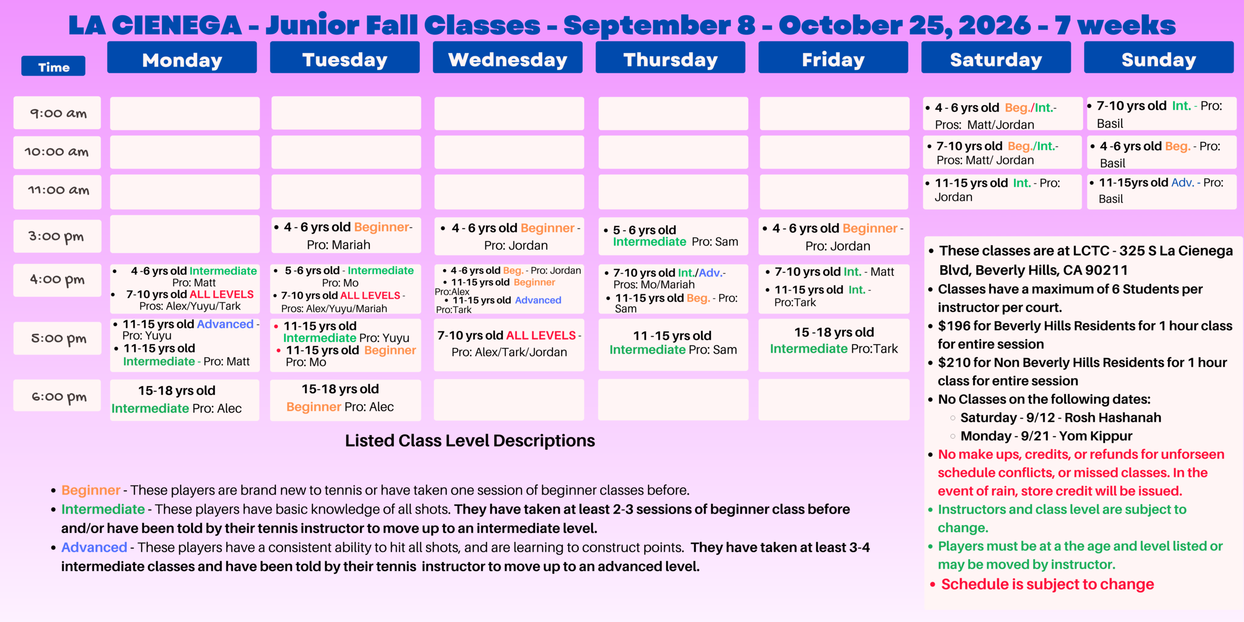 fall 26 junior 8-19